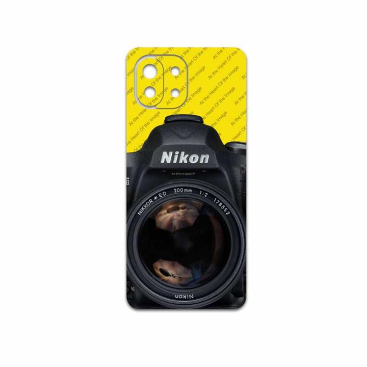 برچسب پوششی ماهوت مدل Nikon-Logo مناسب برای گوشی موبایل شیائومی 11 Lite 5G NE MAHOOT Nikon-Logo Cover Sticker for Xiaomi 11 Lite 5G NE